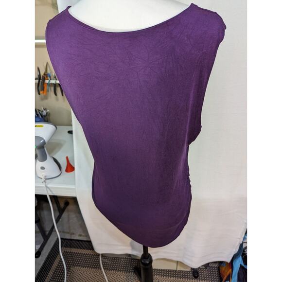 Laurel Top and cardigan Top B 43"Jacket 44" CB 26.5" Plum/Purple.top Draped - Picture 6 of 15